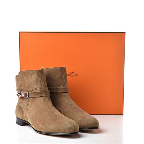 hermes suede scooter boots|hermes boots for women.